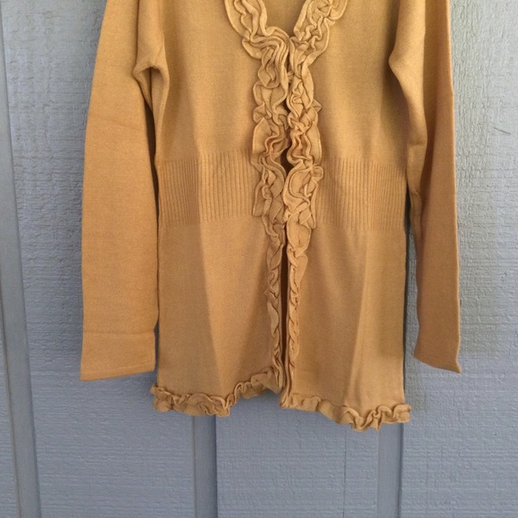 Pennington Bailes Cardigan Long Sleeve One Button Knit Acrylic Size XL - Picture 3 of 10
